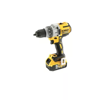   DEWALT mașină de găurit cu acumulator 18 V fără perie de cărbune (2 x baterie de 5,0 Ah + încărcător) DCD991P2