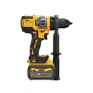 DEWALT Mașină de găurit cu percuție cu acumulator 18-54 V fără perie de cărbune (1 x baterie de 6,0 Ah + încărcător) DCD999T1