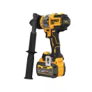DEWALT Mașină de găurit cu percuție cu acumulator 18-54 V fără perie de cărbune (1 x baterie de 6,0 Ah + încărcător) DCD999T1