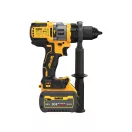 DEWALT Mașină de găurit cu percuție cu acumulator 18-54 V fără perie de cărbune (1 x baterie de 9,0 Ah + încărcător) DCD999X1