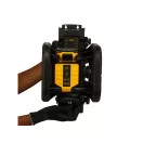 DEWALT Laser rotativ cu auto-aliniere fără fir 18 V (roșu) (1 x baterie de 2,0 Ah + încărcător + TSTAK) DCE074D1R