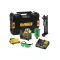 DEWALT Laser cu linii încrucișate fără fir 18 V (verde) (1 x baterie de 2,0 Ah + încărcător) DCE0811D1G