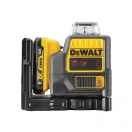DEWALT Laser cu linie încrucișată fără fir 18 V (roșu) (1 x baterie de 2,0 Ah + încărcător) DCE0811D1R