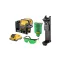 Set laser cu linii încrucișate fără fir DEWALT 18 V (verde) (1 baterie de 2,0 Ah + încărcător) DCE0825D1G