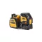 DEWALT Laser cu linie încrucișată fără fir 12-18 V (verde) (1 x baterie de 2,0 Ah + încărcător) DCE088D1G18