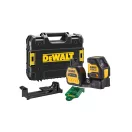 DEWALT Laser cu linie încrucișată fără fir 12-18 V (verde) (fără baterie + încărcător) DCE088NG18