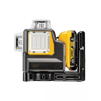   DEWALT Laser cu 3 planuri fără fir 10,8-12 V (verde) (1 x baterie de 2,0 Ah + încărcător) DCE089D1G