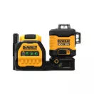 DEWALT Laser cu linie încrucișată fără fir 12-18 V (verde) (1 x baterie de 2,0 Ah + încărcător) DCE089D1G18