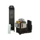 DEWALT Laser cu 3 planuri fără fir 10,8-12 V (roșu) (1 x baterie de 2,0 Ah + încărcător) DCE089D1R