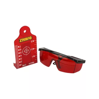   DEWALT Laser cu 3 planuri fără fir 10,8-12 V (roșu) (1 x baterie de 2,0 Ah + încărcător) DCE089D1R