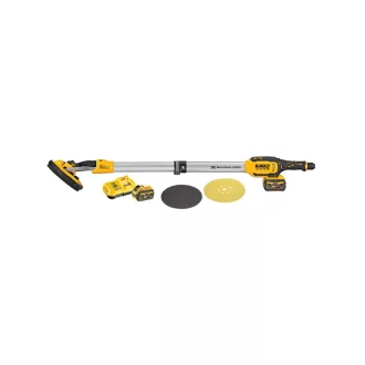   DEWALT Slefuitoare de perete fără fir Giraffe 18 V (2 x 6,0 Ah baterie + încărcător + carcasă) DCE800T2