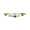 DEWALT Slefuitoare de perete fără fir Giraffe 18 V (2 x 6,0 Ah baterie + încărcător + carcasă) DCE800T2
