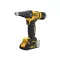 DEWALT Tragator suruburi cu popnit cu baterie, fără perii, 18 V (2 x 2,0 Ah baterie + încărcător, TSTAK)