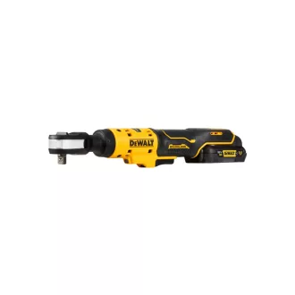   DEWALT Cheie cu clichet fără fir 12 V (1 x baterie de 3,0 Ah + încărcător + insert PUR) DCF503L1G