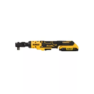   DEWALT Cheie cu clichet fără fir 18 V (1 x 2,0 Ah baterie + încărcător) DCF512D1
