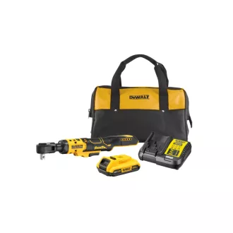   DEWALT Cheie cu clichet fără fir 18 V (1 x 2,0 Ah baterie + încărcător) DCF512D1