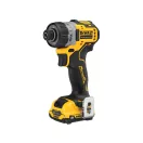 Șurubelniță fără fir DEWALT 12 V fără perie de cărbune (2 x 2,0 Ah baterii + încărcător) DCF601D2