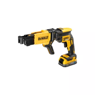   Șurubelniță DEWALT fără fir pentru gips-carton + magazie 18 V fără perie de cărbune (1 x baterie 1,7 Ah + TSTAK) DCF6
