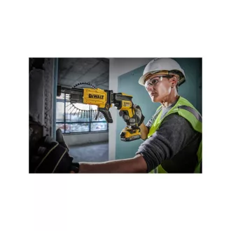   Șurubelniță DEWALT fără fir pentru gips-carton + magazie 18 V fără perie de cărbune (1 x baterie 1,7 Ah + TSTAK) DCF6