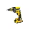 DEWALT Șurubelniță fără fir pentru gips-carton + magazie 18 V fără perie de cărbune (2 x 5,0 Ah+încărcător+TSTAK) DCF62