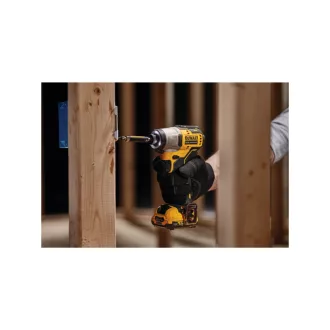  Șofer cu impact DEWALT 12 V fără perie de cărbune (2 x 2,0 Ah baterie + încărcător) DCF801D2