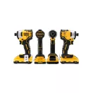 Șofer cu impact DEWALT 18 V fără perie de cărbune (2 x baterie de 3,0 Ah + încărcător + TSTAK) DCF809L2T