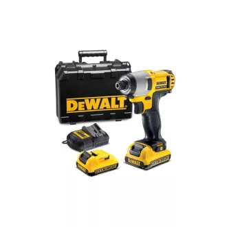   DEWALT șofer cu impact fără fir 10,8 V (2 x 2,0 Ah baterie + încărcător) DCF815D2