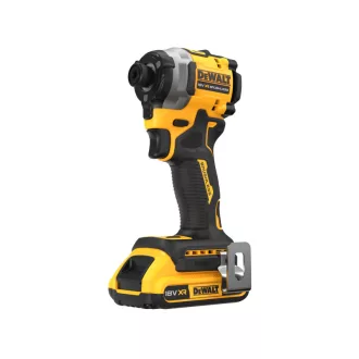   Șofer cu impact DEWALT 18 V fără perie de cărbune (2 x 2,0 Ah baterie + încărcător + TSTAK) DCF850D2T