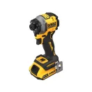 Șofer cu impact DEWALT 18 V fără perie de cărbune (2 x 2,0 Ah baterie + încărcător + TSTAK) DCF850D2T