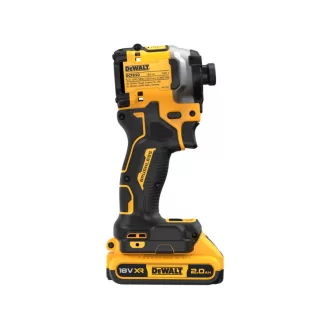   Șofer cu impact DEWALT 18 V fără perie de cărbune (2 x 2,0 Ah baterie + încărcător + TSTAK) DCF850D2T