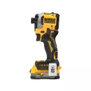 Șofer cu impact DEWALT 18 V fără perie de cărbune (1 x baterie de 1,7 Ah + încărcător + TSTAK) DCF850E1T