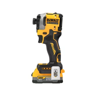   Șofer cu impact DEWALT 18 V fără perie de cărbune (2 x 1,7 Ah baterie + încărcător + TSTAK) DCF850E2T