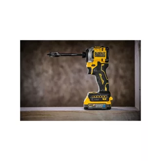   Șofer cu impact DEWALT 18 V fără perie de cărbune (2 x 1,7 Ah baterie + încărcător + TSTAK) DCF850E2T