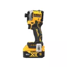 Șofer cu impact DEWALT 18 V fără perie de cărbune (2 x 5,0 Ah baterie + încărcător + TSTAK) DCF850P2T
