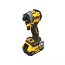 Șofer cu impact DEWALT 18 V fără perie de cărbune (2 x 5,0 Ah baterie + încărcător + TSTAK) DCF850P2T