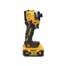 Șofer cu impact DEWALT 18 V fără perie de cărbune (2 x 5,0 Ah baterie + încărcător + TSTAK) DCF850P2T