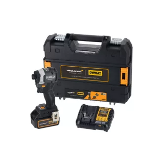   DEWALT/McLaren Șurubelnic cu percuție pe baterie 18 V 208Nm 1/4" (1 x 4,0 Ah baterie + încărcător + TSTAK)