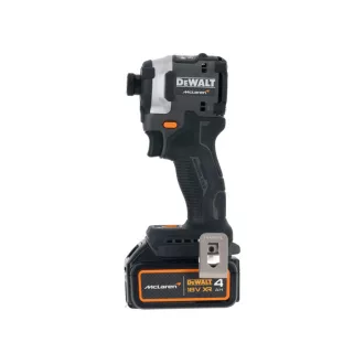   DEWALT/McLaren Șurubelniță cu impact pe baterie 18 V 208Nm 1/4" (2 x 4,0 Ah acumulator + încărcător + TSTAK)