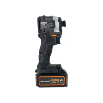   DEWALT/McLaren Șurubelniță cu impact pe baterie 18 V 208Nm 1/4" (2 x 4,0 Ah acumulator + încărcător + TSTAK)