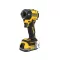 Șurubelnic cu percuție hidraulic pe baterie DEWALT 18V 1/4" 50 Nm în cutie (2 x 1,7 Ah baterie + încărcător)