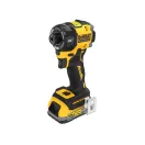Șurubelnic cu percuție hidraulic pe baterie DEWALT 18V 1/4" 50 Nm în cutie (2 x 1,7 Ah baterie + încărcător)