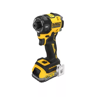   Șurubelnic cu percuție hidraulic pe baterie DEWALT 18V 1/4" 50 Nm în cutie (2 x 1,7 Ah baterie + încărcător)