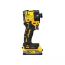 Șurubelnic cu percuție hidraulic pe baterie DEWALT 18V 1/4" 50 Nm în cutie (2 x 1,7 Ah baterie + încărcător)