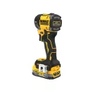 Șurubelnic cu percuție hidraulic pe baterie DEWALT 18V 1/4" 50 Nm în cutie (2 x 1,7 Ah baterie + încărcător)