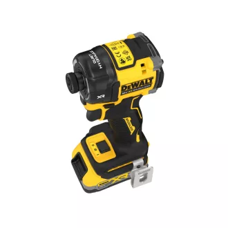   Șurubelnic cu percuție hidraulic pe baterie DEWALT 18V 1/4" 50 Nm în cutie (2 x 1,7 Ah baterie + încărcător)