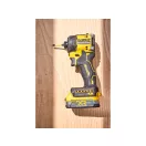 Șurubelnic cu percuție hidraulic pe baterie DEWALT 18V 1/4" 50 Nm în cutie (2 x 1,7 Ah baterie + încărcător)