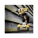 Șofer cu impact DEWALT 18 V fără perie de cărbune (2 x baterie de 5,0 Ah + încărcător) DCF887P2