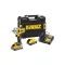 DEWALT Șurubelniță cu impact pe baterie 18 V fără acumulator 1/2" 812 Nm (2 x 5,0 Ah baterie + încărcător + TSTAK)