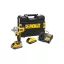 DEWALT Șurubelniță cu impact pe baterie 18 V fără acumulator 1/2" 812 Nm (2 x 5,0 Ah baterie + încărcător + TSTAK)