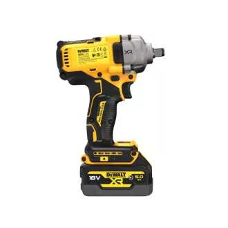   Șofer cu impact DEWALT 18 V fără perie de cărbune (2 x 5,0 Ah baterie + încărcător + capac) DCF891P2G